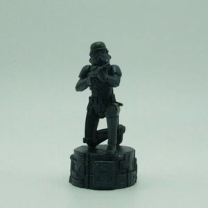 Star Wars Saga Black Imperial Storm Trooper Pawn Chess Replacement Game Piece - Picture 1 of 6