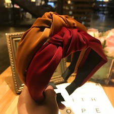 Women's Girl Yoga Elastic Hairband Knot Headband Headwrap Hair Hoop Accessories