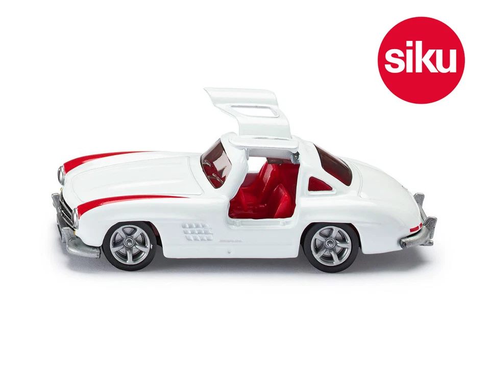 Siku 1470 Mercedes 300SL Modello Giocattolo Die-Cast Con Porte A Gabbiano - Immagine 1 di 1