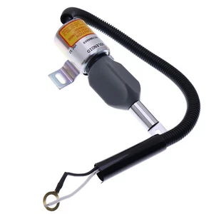 Solenoide de parada para cargador de orugas Mustang MTL20 Gehl CTL70 Isuzu 4JG1-TPA 185208 - Imagen 1 de 5