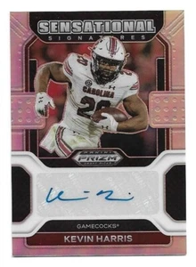 2023 Panini Prizm Draft Picks Silver Sensational Signatures Kevin Harris Auto - Bild 1 von 2