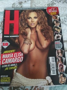 Revista H Para Hombres Maria Elisa Camargo Marzo 2011 Edición USA - Foto 1 di 1