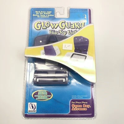 InterAct Glowguard Flip-Top Light Game Boy Advance Purple P-24711SM NEW - Image 1 of 4