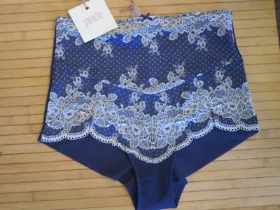 PANACHE CLARA AZUL MARINO CINTURA ALTA BRIEF NUEVO  Foto 1 de 4