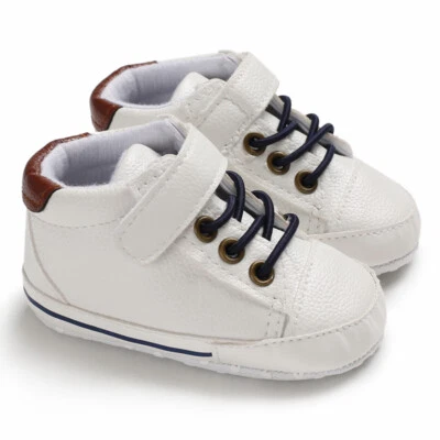 White series baby sports shoes Cute and versatile Casual Sneaker - Image 1 of 4