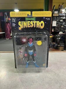 Green Lantern Sinestro Action Figure DC Direct Comics Justice League 2001 NIB - Picture 1 of 3