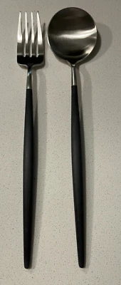 Cutipol Goa Serving Set w/Black + Brushed 18/10 Stainless Steel -Dishwasher Safe - Image 1 of 4
