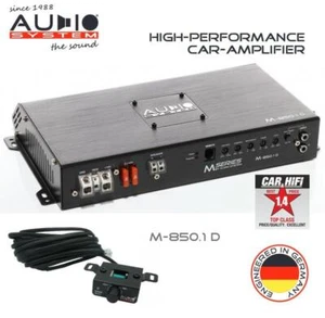 Audio System M-850.1 D 1-Kanal Digital Mono Endstufe 850 Watt RMS Verstärker - Picture 1 of 12