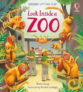 Look Inside a Zoo (Look Inside) (Board Book) - Picture 1 of 1