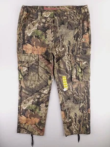 Mossy Oak Pants Mens Extra Large Brown Camo Cargo Hunting Utility Break Up - Picture 1 of 17