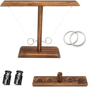 Ring Toss Game for Adults, Outdoor Games, Hook and Ring Game, Outdoor Party Game - Picture 1 of 6