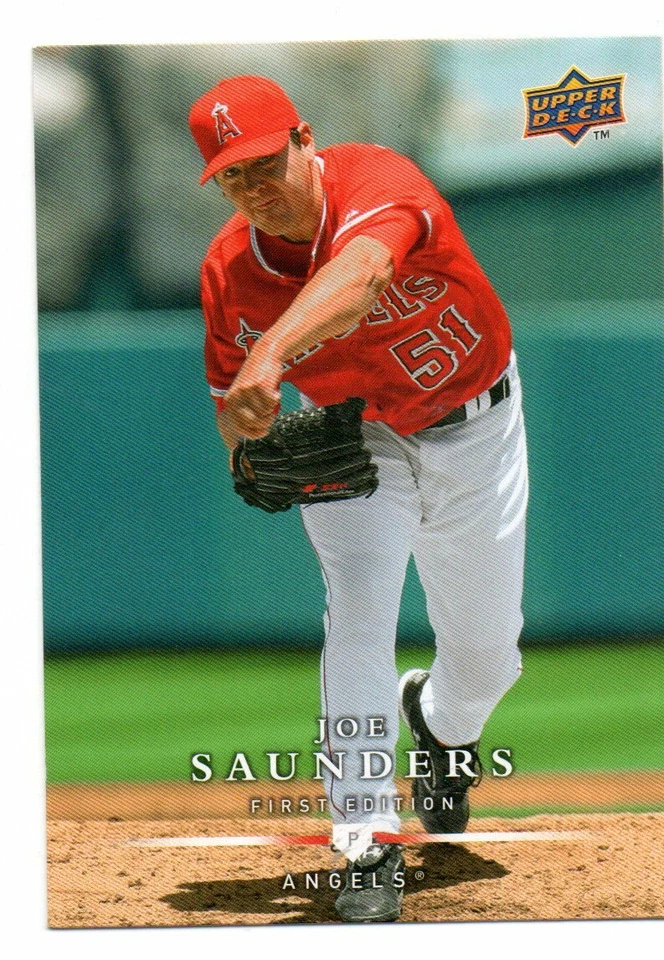 2008 Upper Deck First Edition Factory MLB Baseball Card Pick #1-250 Series 1 - Image 1 of 1