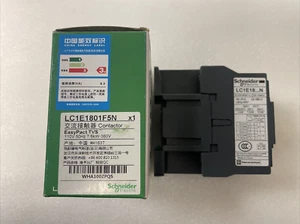 LC1E1801F5N Schneider Electric, EasyPact TVS Contactor 110V 50Hz 3 Pole 3 Phase - Picture 1 of 9