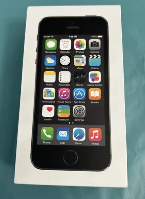 Caja Vacía para Apple iPhone 5S Plateado con Insertos 16GB - ¡SIN Dispositivo ni Cables! Foto 1 de 4