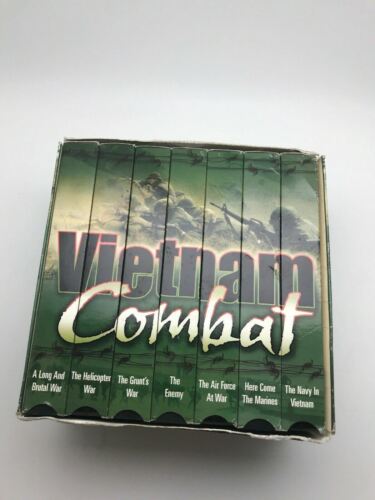 Vietnam Combat 7 Vhs Video Box Set