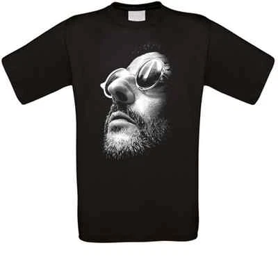 SOL´S/B&C/FRUIT OF THE LOOM/GILDAN Leon Le Professionnel Jean Reno Natalie Portman Film Culte T-Shirt Neuf