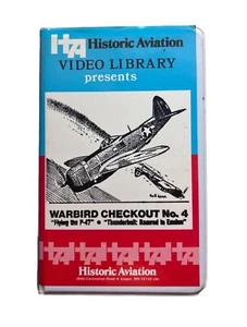Historic Aviation Video Library VHS Warbird WW2 F-47 Thunderbolt - Imagen 1 de 10