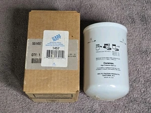 Napa 1457 Premium Duramax High Pressure Spin On Hydraulic Oil Filter Wix 551474 - Picture 1 of 6