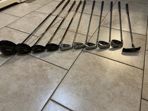 Tour X Mg23 Iron Hybrid Set Wedge Sand LH Left Handed Steel Stainless Putter - Picture 1 of 21