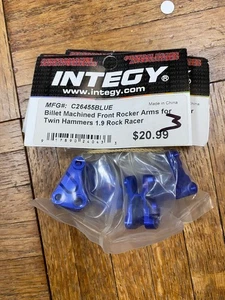 Integy C26455BLUE Front Rocker Arms for Twin Hammers 1.9 Rock Racer - Picture 1 of 1