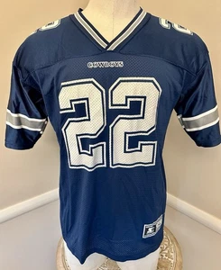 Emmitt Smith Dallas Cowboys Starter Football Jersey Large X-Large - Picture 1 of 6