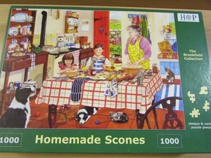 Excelente Rompecabezas Completo Casa de Rompecabezas "BOLLOS CASEROS" 1000 Piezas HOP - Imagen 1 de 5