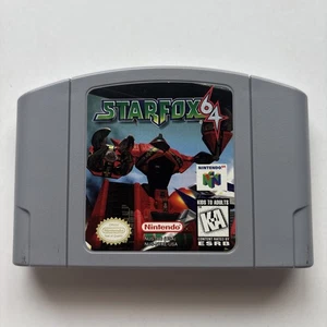 Star Fox Nintendo 64 N64 autentico pulito testato super divertente gioco retrò per bambini - Foto 1 di 11