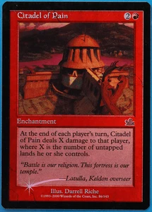 Citadel of Pain FOIL Prophecy PLD Red Uncommon MAGIC CARD (ID# 497976) ABUGames - Picture 1 of 2