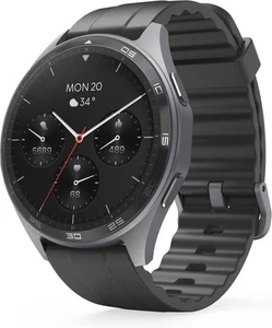Montre connectée Hama 7010 - Anthracite - Fonction téléphone, Bluetooth, GPS, Santé, - Photo 1/6