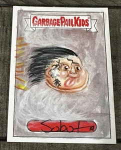 Garbage Pail Kids GPK Sketch card - Picture 1 of 2