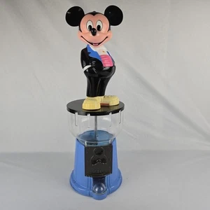 Vintage 60th Anniversary Disney Mickey Mouse 24" Gumball Machine Cast Metal Base - Picture 1 of 14