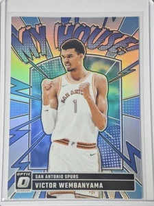 2024-25 Panini Donruss Optic - My House Victor Wembanyama Silver Prizm Spurs - Bild 1 von 3