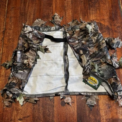 Cabela’s 3D Leafy Camouflage Face Mask/Head Net/Real Tree/ Mossy Oak Style/ Hunt - Image 1 of 4