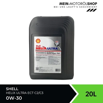 Shell Helix Ultra ECT C2 C3 0W-30 229.31 229.51 VW 504 00 VW 507 00 20 Liter - Bild 1 von 4