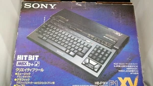 SONY MSX2+ HB-F1XV HIT BIT strumento creativo personal computer testato con scatola usato - Foto 1 di 14