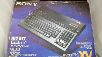 SONY MSX2+ HB-F1XV HIT BIT strumento creativo personal computer testato con scatola usato - Immagine 1 di 4