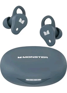 NEW Monster N-Lite 210 Wireless Earbuds Bluetooth In-Ear Stereo Headphones - Picture 1 of 7