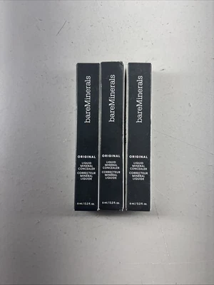 BareMinerals Original Liquid Mineral Concealer ~ FAIR 1N 3153 ~ 0.20 oz. (3Pack) - Image 1 of 4