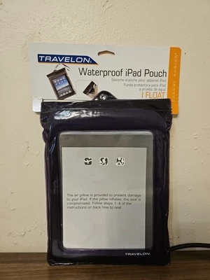 Travelon Waterproof iPad Pouch I Float - Charcoal - (12in x 9in) - Image 1 of 4