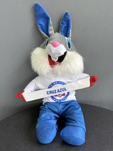 PELUCHE CONEJO DEPORTIVO CRUZ AZUL MEXIKO STOFFTIER CONEJO 14 ZOLL CA. - Bild 1 von 7