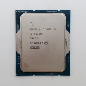 Intel Core i3 (12th Gen) i3-12100 Quad-core (4 Core) 3.30 GHz -NOT WORKING- - Zdjęcie 1 z 3