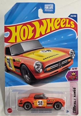 Honda S800 Racing 212/250 Hot Wheels 2025 JBC30 TH Treasure Hunt COMPACT KINGS Foto 1 de 4