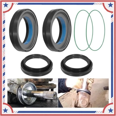 1998-2004 Ford Excursion F250 F350 Front Axle Seal and Thrust Washer Kit - Image 1 of 4