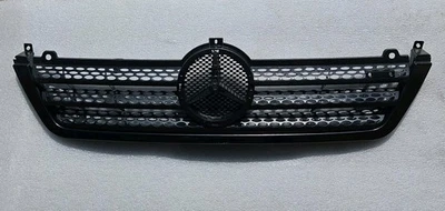 Front Grille Grill For Dodge Freightliner 2003-2006 Sprinter 2500 3500 Black New - Image 1 of 4