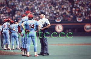 1980 PLAYOFFS Pete Rose PHILADELPHIA PHILLIES - 35mm Baseball Slide - Picture 1 of 1