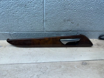 MERCEDES BENZ GLS GL ML W166 13-19 REAR RIGHT INTERIOR DOOR HANDLE WOOD TRIM - Image 1 of 4