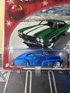 2005 Hot Wheels 1947 CHEVY FLEETLINE Holiday Rods Satin Blue #2/5 1:64  - Picture 1 of 6