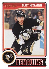 2014-15 O-Pee-Chee Penguins Hockey Card #97 Matt Niskanen