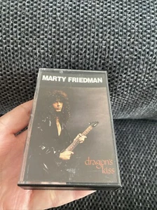Marty Friedman Cassette Case Dragon's Kiss metal Jason Becker - Picture 1 of 6