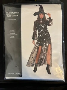 2pc Celestial Dress w/slip Adult Costume S/M fits up to size 8 - Picture 1 of 1
